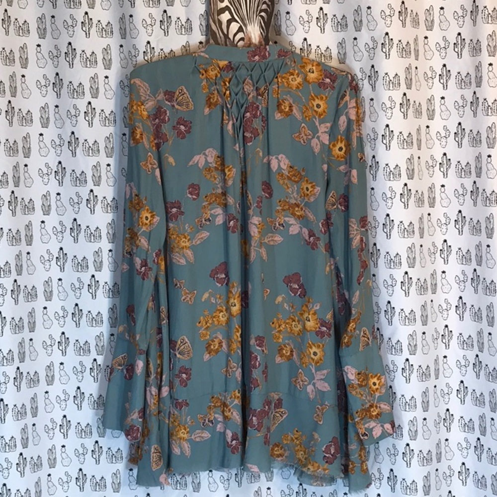 Free People So Fine Printed Peasant Tunic - Picture 5 of 5